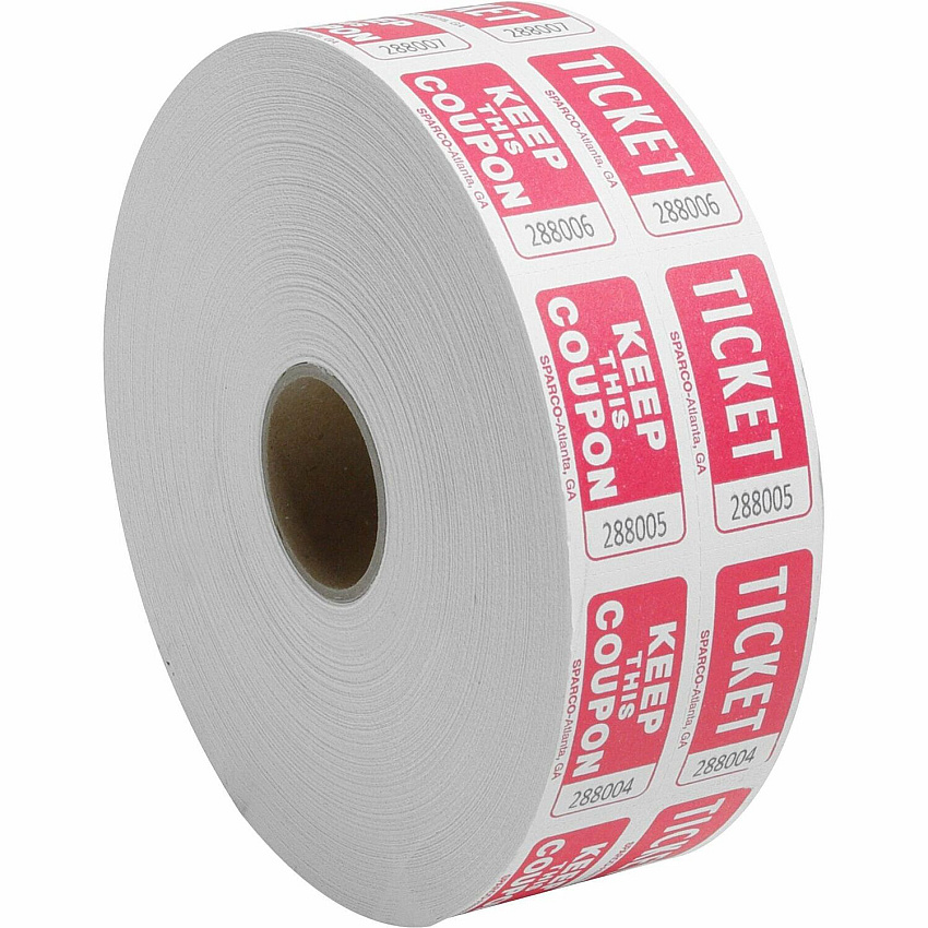 Sparco Roll Tickets (SPR99220)