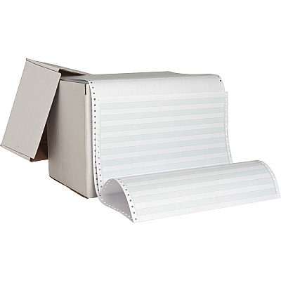 Sparco Continous-form 1/2" Green Bar Computer Paper (SPR02182)