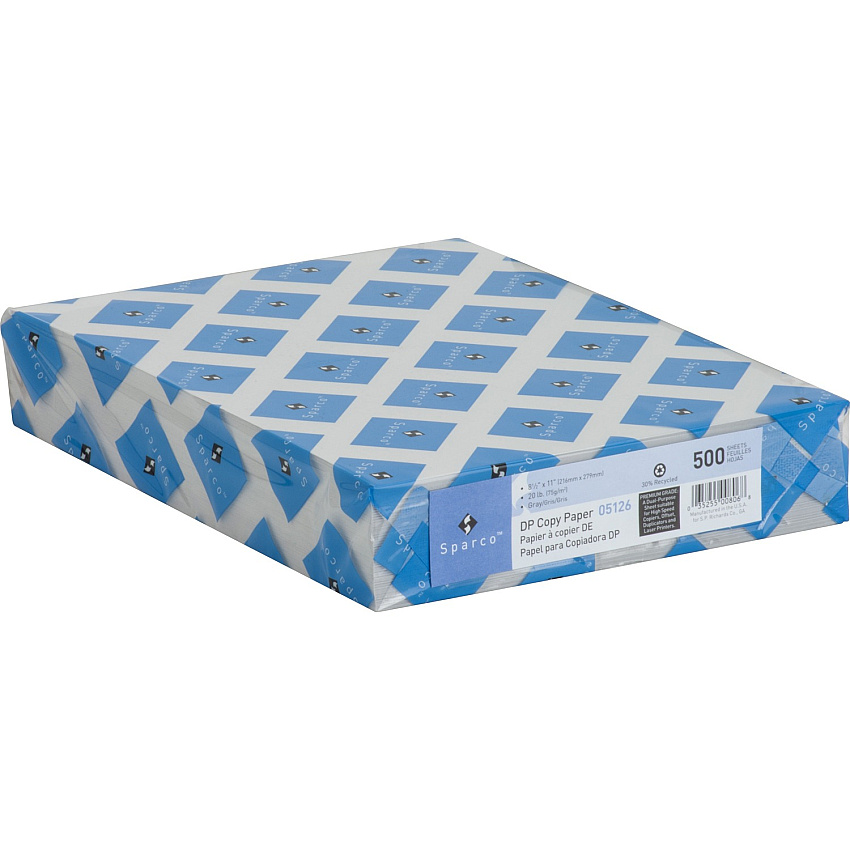 Sparco Premium Copy Paper - Gray (SPR05126)