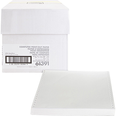 Sparco Perforated Blank Computer Paper (SPR61391)