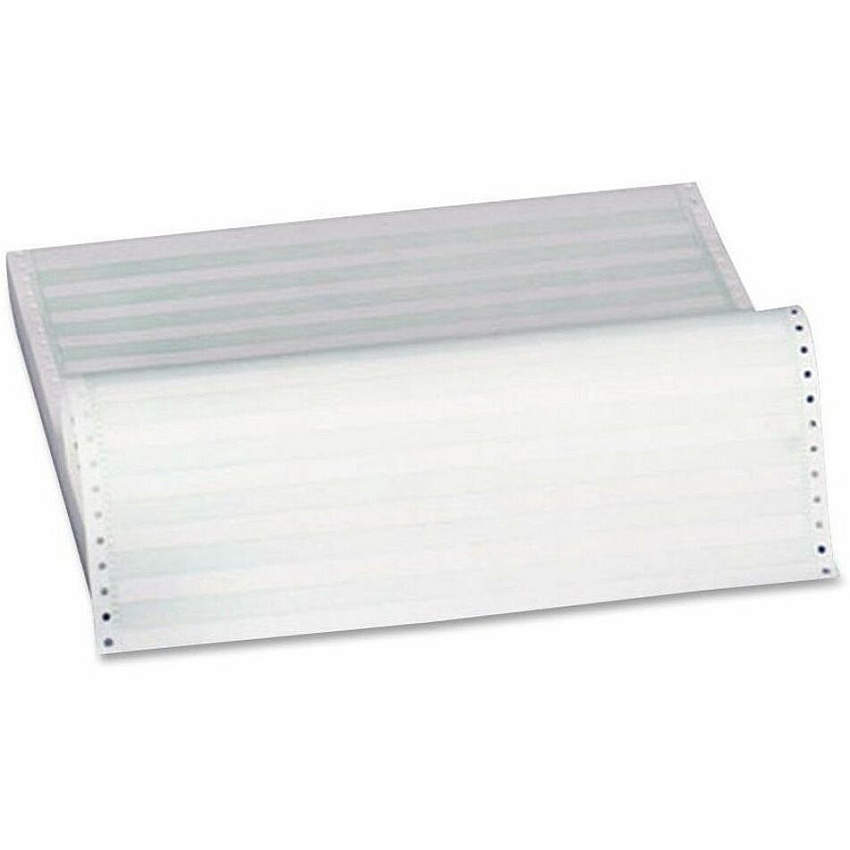 Sparco Continous-form 1/2" Green Bar Computer Paper (SPR62241)