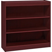 Lorell Panel End Hardwood Veneer Bookcase (60071)
