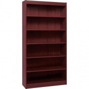 Lorell Panel End Hardwood Veneer Bookcase (60074)