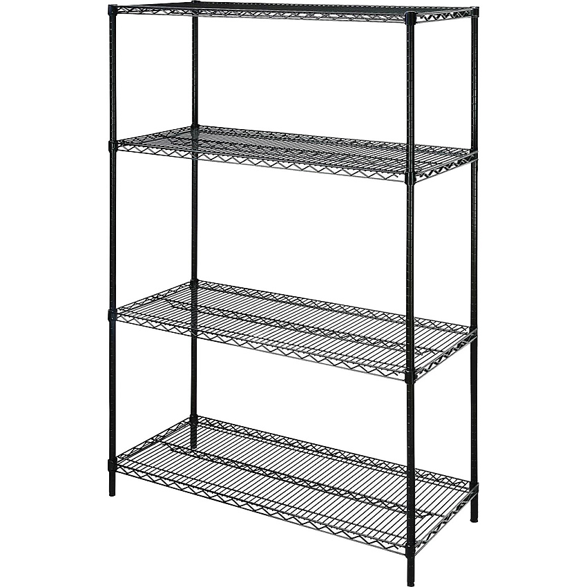 Lorell Industrial Wire Starter Shelving Unit (LLR70061)