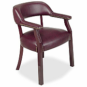 Lorell Berkeley Series Traditional Captain Side Chair (LLR60600)