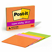 Post-it Super Sticky Lined Meeting Notepads (MMM6845SSPL)