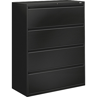 HON 800 Series Full-Pull Locking Lateral File - 4-Drawer (HON894LP)