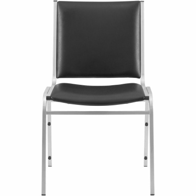 Lorell Padded Armless Stacking Chairs (62502)
