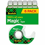 Scotch 3/4"W Magic Tape (MMM6122)
