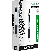 Zebra Z-grip Max Retractable Ballpoint Pens (ZEB22410)