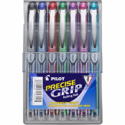 Pilot Precise Grip Extra-Fine Capped Rolling Ball Pens (28864)