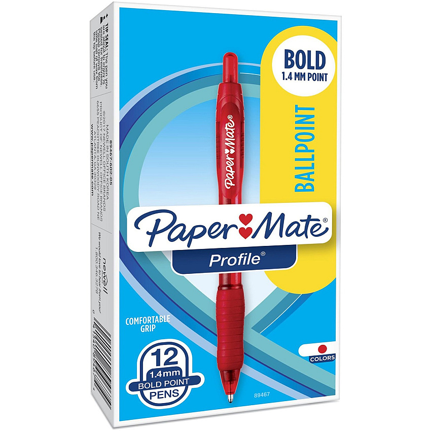 Paper Mate Profile Retractable Ballpoint Pens (PAP89467)