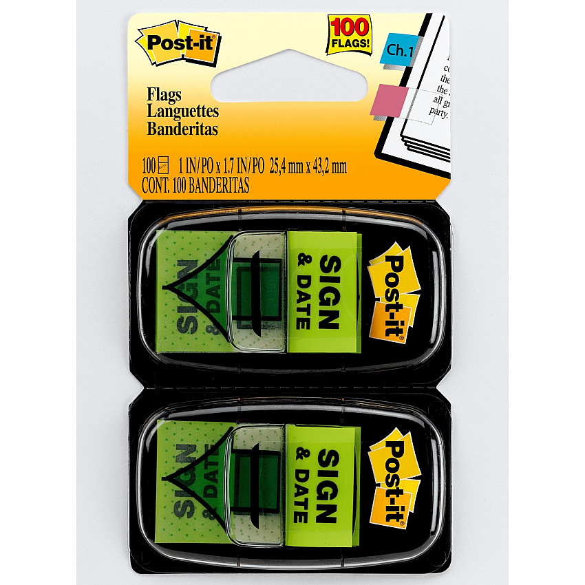 Post-it Message Flags (MMM680SD2)
