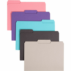 Smead Colored 1/3 Tab Cut Letter Recycled Interior File Folder (10295)