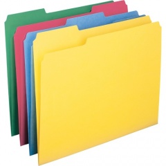 Smead WaterShed/CutLess 1/3 Tab Cut Letter Recycled Top Tab File Folder (11951)