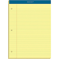 TOPS Double Docket Rigid Back Legal Pads (TOP63383)