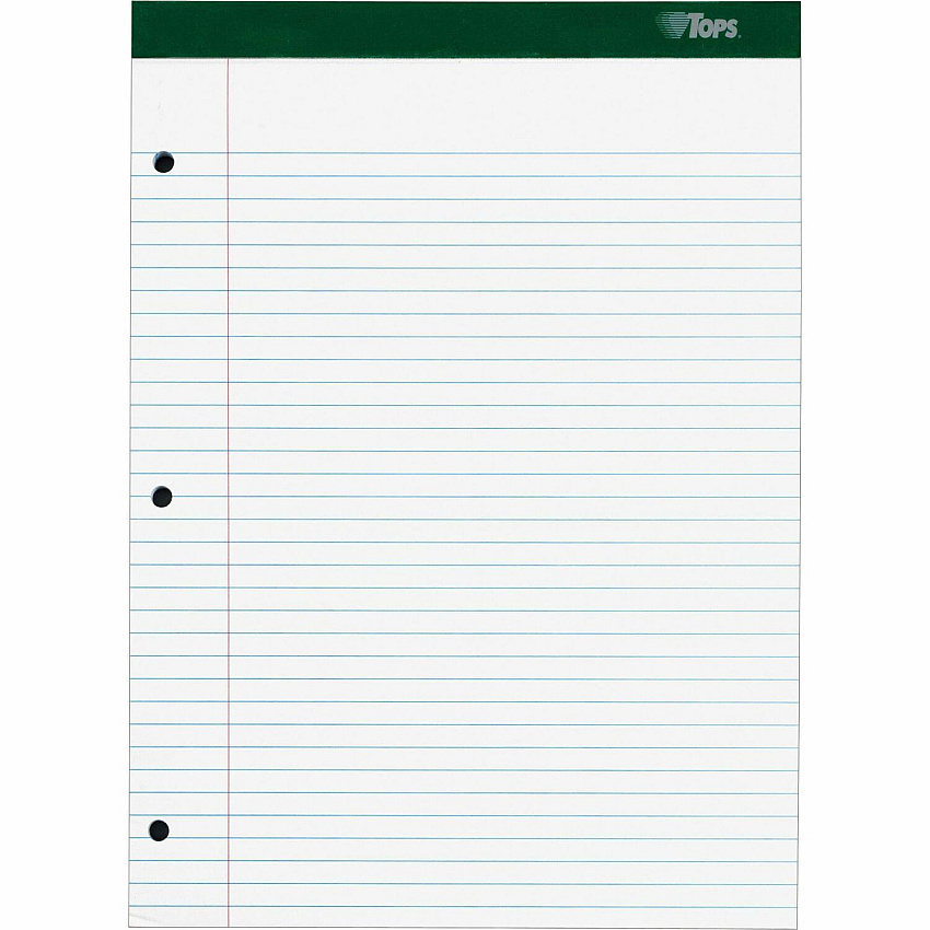 TOPS Double Docket Rigid Back Legal Pads (TOP63384)