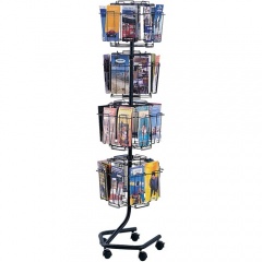Safco Rotary Wire Brochure Display Stand (4128CH)