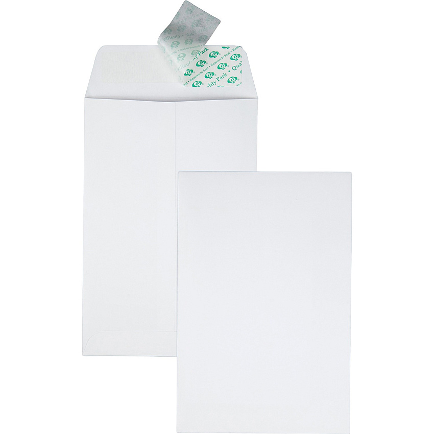 Quality Park 6 x 9 Catalog Envelopes with Self-Seal Closure (QUA44182)