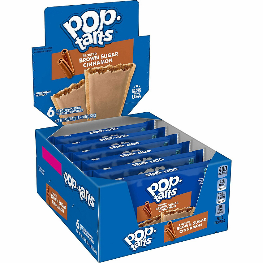 Kellogg's Pop-Tarts Frosted Brown Sugar Cinnamon (KEB31132)