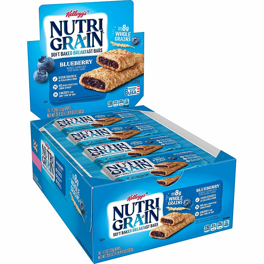 Kellogg's Nutri-Grain Bar Blueberry (KEB35745)