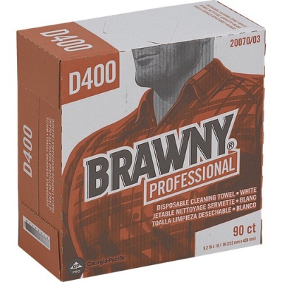 Brawny Professional D400 Disposable Cleaning Towels (2007003)
