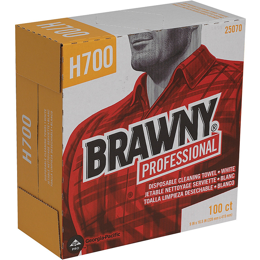 Brawny Professional H700 Disposable Cleaning Towels (GPC25070)
