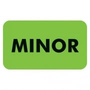 Tabbies MINOR Patient Information Label (03550)