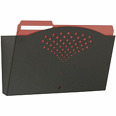 Safco Single Steel Wall Pocket (SAF3171BL)