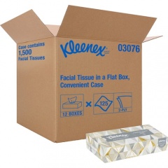 Kleenex Professional Facial Tissue for Business - Flat Box (03076)