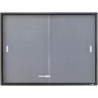 Quartet Enclosed Bulletin Board (QRT2364S)