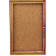 Quartet Enclosed Bulletin Board for Indoor Use (QRT363)