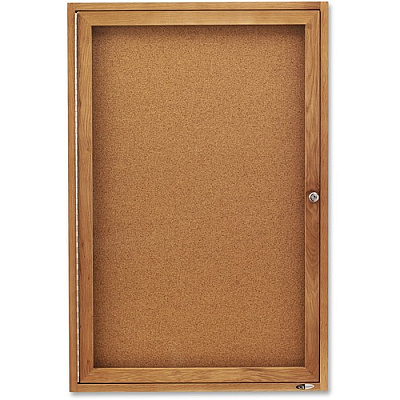 Quartet Enclosed Bulletin Board for Indoor Use (QRT363)