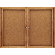 Quartet Enclosed Bulletin Board for Indoor Use (QRT364)