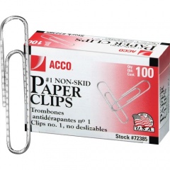 ACCO Premium Paper Clips (72385)