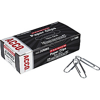 ACCO Premium Jumbo Non-Skid Paper Clips (ACC72510)