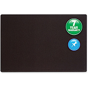 Quartet Oval Office Bulletin Board (QRT7683BK)
