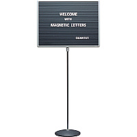 Quartet Single-Pedestal Letter Board (QRT7920M)