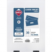 MACO White Laser/Ink Jet Address Label (ML3000B)