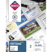 MACO Micro-perforated Laser/Ink Jet Post Cards (ML8575)