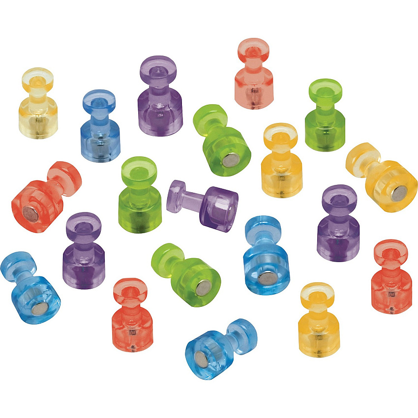 Quartet High Power Magnetic Push Pins (QRTMPPC)