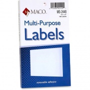 MACO White Multi-Purpose Labels (MS2448)