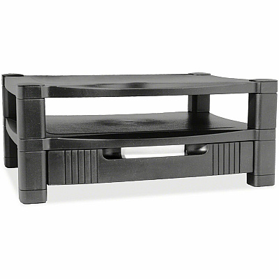 Kantek 2-Level Monitor Stand with Drawer (KTKMS480)
