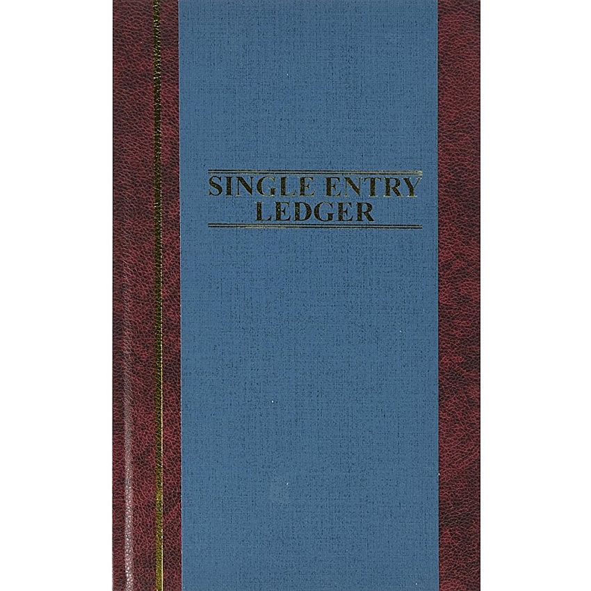 Wilson Jones S300 Single Entry Ledger Account Journal (WLJS30015SEL)