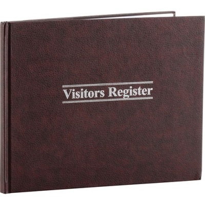 Wilson Jones Visitors Register Book (S490)