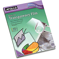 Apollo Write-On Transparency Film Sheets (APOWO100CB)