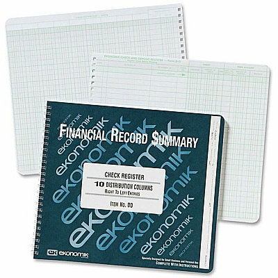 Ekonomik Check Register Forms (EKODD)