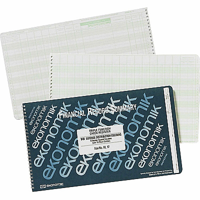 Ekonomik Standard Size Triple Function Check Registry (EKORL17)