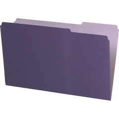 Pendaflex 1/3 Tab Cut Legal Recycled Top Tab File Folder (435013VIO)