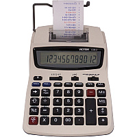 Victor 1208-2 12 Digit Compact Commercial Printing Calculator